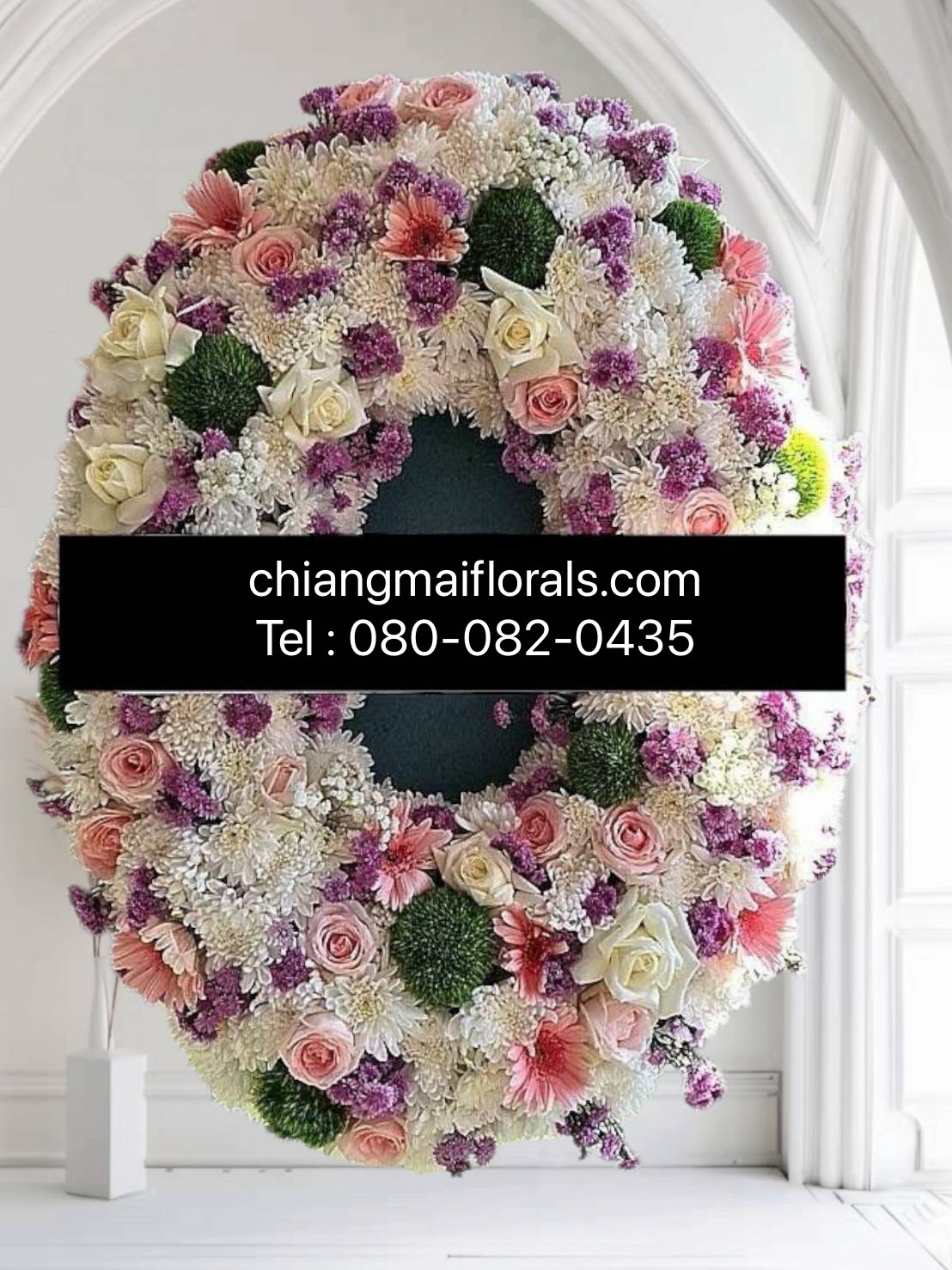 พวงหรีดพรีเมี่ยม-p014