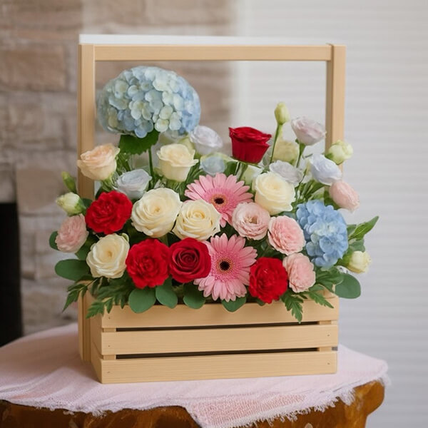 กระเช้าดอกไม้   cmbsk-033