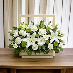 กระเช้าดอกไม้